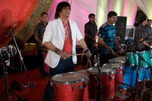 Nemish Shah With Deepak Kumar Satellites @ Roman Navratri Utsav 2010
